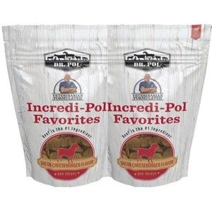 Dr. Pol Incredi-Pol ~ Favorites Bacon Cheeseburger Flavored Dog Treats ~ 4lbs.